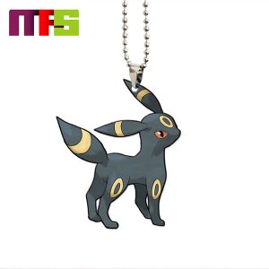 Umbreon Pokemon Christmas Tree Decorations 2023 Unique Ceramic Custom Shape Xmas Ornament