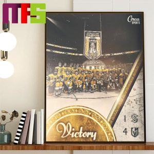 Vegas Golden Knights A Banner Start To Season Seven Home Decor Poster Canvas