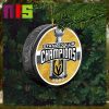 Vegas Golden Knights Stanley Cup Champions 2023 Tree Decorations Unique Xmas Ornament