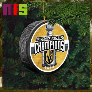 Vegas Golden Knights Stanley Cup Champions 2023 Tree Decorations Unique Ornament