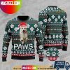 3D Corgi Green Pattern Christmas Funny Ugly Sweater