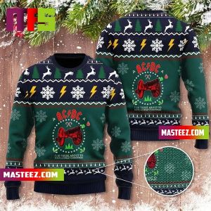 ACDC For Those About To Have A Great Christmas Unique For Holiday Ugly Christmas Sweater ACDC For Those About To Have A Great Christmas Unique For Holiday Ugly Christmas Sweater
