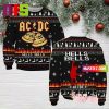 ACDC Highway To Hell Album Cover Unique Design Best For Holiday Ugly Christmas Sweater