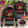 ACDC Merry Christmas Reindeer Snowflake Pattern Unique For Holiday Ugly Christmas Sweater