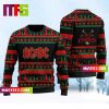 ACDC Jingle Hells Bells Electric Guitar Pattern For Holiday Ugly Christmas Sweater