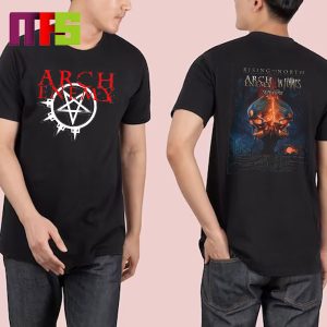 Arch Enemy Rising From The North Tour 2024 Two Sided Essentials T-Shirt