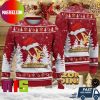 Arizona Cardinals Big Logo NFL Snowflake Pattern For Holiday Ugly Christmas Sweater