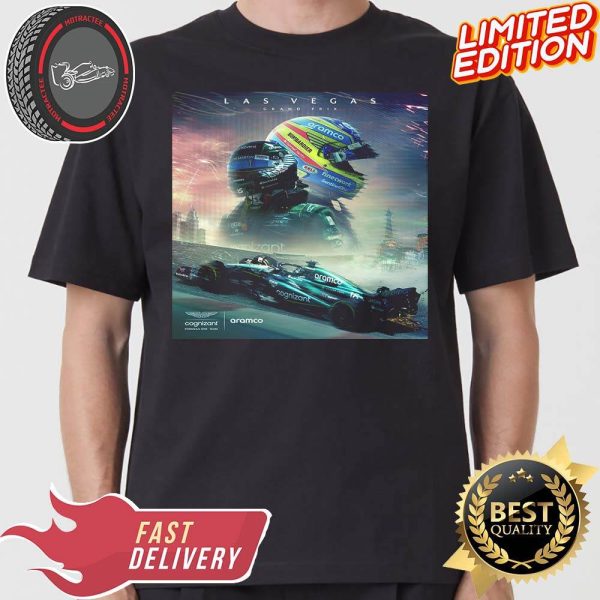 Aston Martin F1 Is Taking To The City That Never Sleeps It Is Las Vegas GP Race Week Classic T-shirt