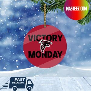 Atlanta Falcons NFL Victory Monday Christmas Tree Decorations Xmas Ornament