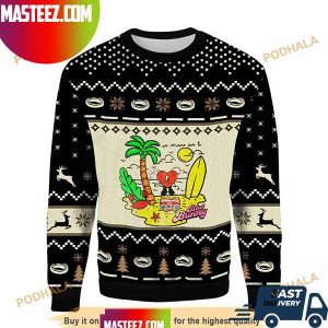 Bad Bunny Christmas Best Gift 2023 Holiday Ugly Sweater For Men And Women