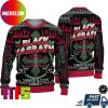 Black Sabbath Snowblind Purple And Black Best For Holiday Ugly Christmas Sweater