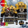 Blackburn Rovers  FC EFL Logo Snowflakes Pattern Custom Name For Holiday Ugly Christmas Sweater