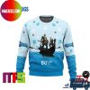 Brentford FC Disney Team Custom Name Best For Holiday Ugly Christmas Sweater