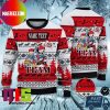 Brighton Hove Albion FC Disney Team Custom Name Best For Holiday Ugly Christmas Sweater