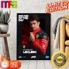 Congratulation Charles Leclerc To Win Pole In Las Vegas GP 2023 Home Decor Poster