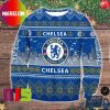 Chelsea FC Disney Team Custom Name Best For Holiday Ugly Christmas Sweater