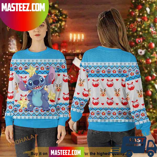 Louis Vuitton Mickey Mouse Gradient 3D Ugly Sweater - USALast