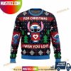 Christmas Friends Home Alone Elf Grinch Knitted Christmas 3D Funny Ugly Sweater