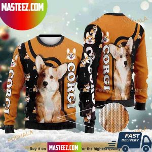 Corgi Christmas Funny Ugly Sweater For Men And Women