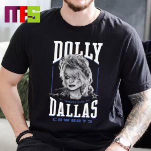 Dolly Parton Dallas Cowboys Live Thanksgiving Day Essentials T-Shirt