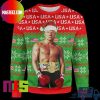 Eddie Munson Hero Stranger Things Best For Holiday Ugly Christmas Sweater