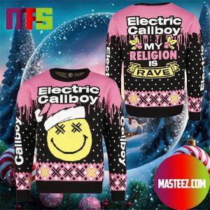 Electric Callboy My Religion Is Rave Holiday Ugly Christmas Sweater