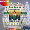 Elf Movie Santa I Know Him Ugly Christmas Sweater