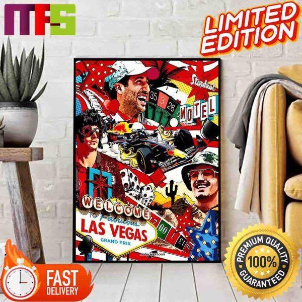 F1 Fans We Are In Vegas Baby Ready For The Las Vegas GP 2023 Home Decor Poster