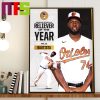 Devin Williams 2023 Trevor Hoffman NL Reliever Of The Year Home Decor Poster Canvas