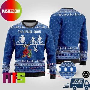 Funny Stranger Things The Upside Down For Holiday Ugly Christmas Sweater