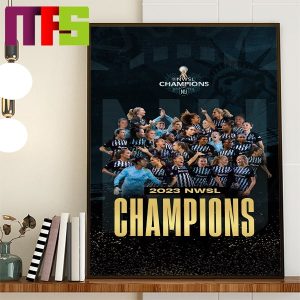 Gotham FC Are 2023 NWSL Champions Home Decor Poster Canvas Gotham FC Are 2023 NWSL Champions Home Decor Poster Canvas