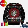 Grateful Dead Logo Reindeer Pattern Best For Holiday Ugly Christmas Sweater