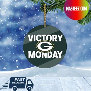 Green Bay Packers NFL Victory Monday Christmas Tree Decorations Xmas Ornament