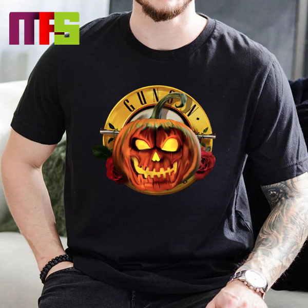 Awesome Vintage Haunted Halloween Pumpkin T-Shirt