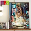 Gotham FC Are 2023 NWSL Champions Home Decor Poster Canvas