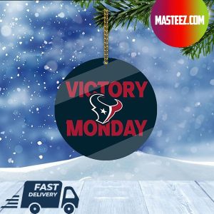 Houston Texans NFL Victory Monday Christmas Tree Decorations Xmas Ornament
