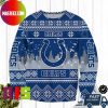 Indianapolis Colts Christmas Hat Colts Logo Pattern For Holiday Ugly Christmas Sweater