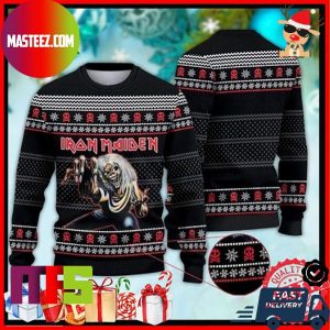 Iron Maiden Mascot Eddie The Head Unique Design Best For Holiday Ugly Christmas Sweater