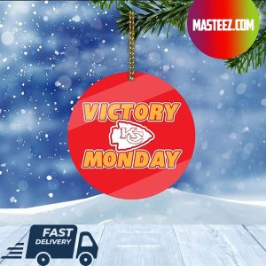 Kansas City Chiefs NFL Victory Monday Christmas Tree Decorations Xmas Ornament