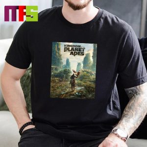 Kingdom Of The Planet Of The Apes First Poster Only In Theaters 2024 Classic T-Shirt