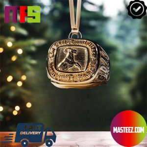 Lionel Messi Third Ring GOAT Christmas Tree Decorations Unique Xmas Ornament