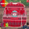 Liverpool FC Disney Team Custom Name Best For Holiday Ugly Christmas Sweater