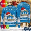 Los Angeles Dodgers MLB Big Logo Snowflake Pattern For Holiday Ugly Christmas Sweater