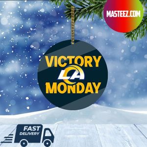 Los Angeles Rams NFL Victory Monday Christmas Tree Decorations Xmas Ornament