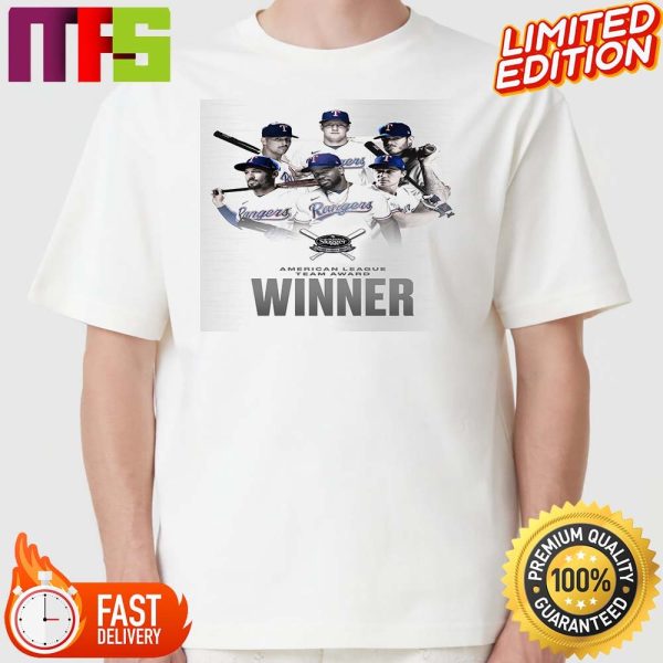 MLB Silver Slugger Squad Texas Rangers Is American League Team Award Winner 2023 Classic T-shirt