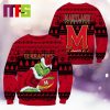 Marshall Thundering Herd NCAA Grinch Funny Best For Holiday Christmas Ugly Sweater