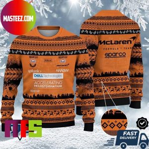 Mclaren F1 Team Best For Holiday Ugly Christmas Sweater