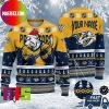 Nashville Predators NHL Personalized Reindeer Pattern For Holiday Ugly Christmas Sweater