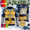 Nashville Predators Mascot NHL Personalized Name Unique Design For Holiday Ugly Christmas Sweater