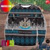 Newcastle United FC Disney Team Custom Name Best For Holiday Ugly Christmas Sweater
